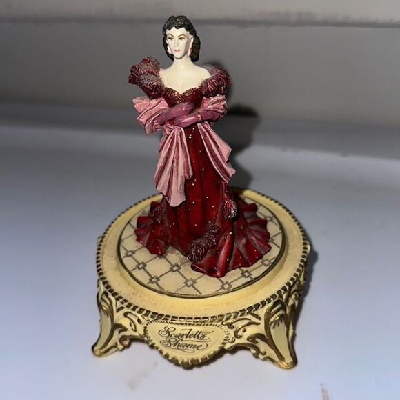Gone with the Wind Scarlett O Vintage 1993‎ Franklin Mint Scarlett’s Shame figurine Gone With The Wind